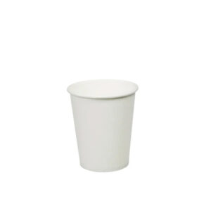 8oz White Single Wall Cups