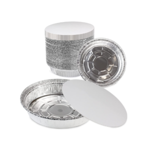 No.12 Heavy Poly Coated Lids (Round) for Foil Containers
